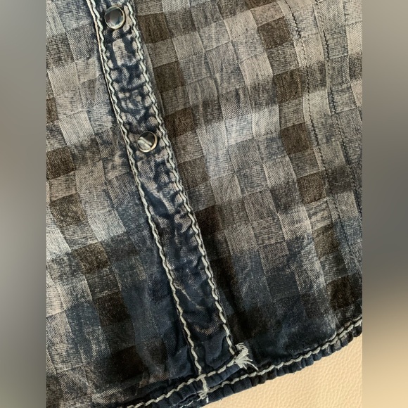 ROAR EMBROIDERED WESTERN SHIRT S - Picture 9 of 12